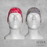 S.COOL Headband double print pink & leo-bunt