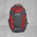 S.COOL Rucksack schwarz & grau/rot – Bild 2