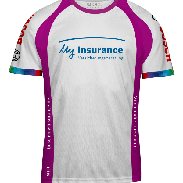 TEAM Laufshirt - BOSCH My Insurance